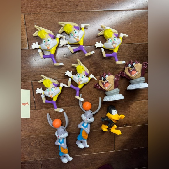 Looney Tunes Space Jam Basketball - McDonald’s Happy Meal Toys - Lot Of 10 - Picture 2 of 6